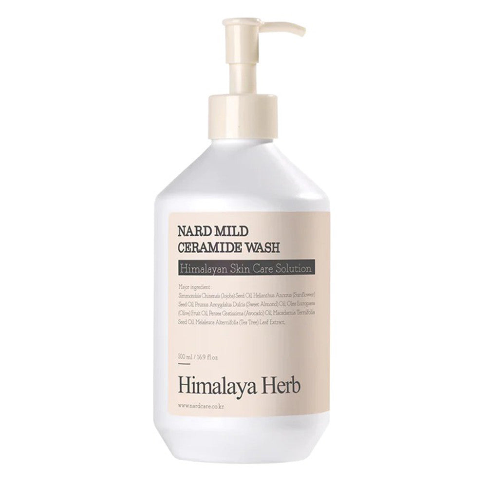 Nard Mild Ceramide Wash Body Wash for Sensitive Skin 16.9Oz (500ml)